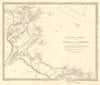 NORTH AFRICA OR BARBARY III. Tunis & Part of Tripoli Tunisia Libya SDUK 1846 map
