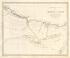 NORTH AFRICA OF BABRBARY V Parts of Tripoli & Egypt. Libya Tribes. SDUK 1846 map