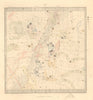 ASTRONOMY CELESTIAL. Star map. Star chart, II. Summer Solstice. SDUK 1847