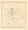 ASTRONOMY CELESTIAL. Star map. Star chart, III. Autumnal Equinox. SDUK 1847