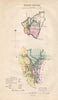 KIRKBY KENDAL borough/town/wards plan. BOUNDARY REVIEW. Cumbria. DAWSON 1837 map