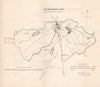 BOROUGHBRIDGE/ALDBOROUGH borough/town plan REFORM ACT Yorkshire. DAWSON 1832 map
