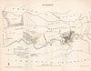 RICHMOND borough/town plan for the REFORM ACT. Yorkshire. DAWSON 1832 old map