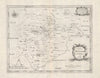Rutland. 'COMITATUS ROTELANDIAE' by ROBERT MORDEN. Oakham & Uppingham 1722 map