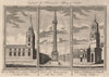 WREN CITY CHURCHES St Benet Gracechurch. The Monument. St Magnus the Martyr 1776