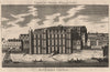 Baynard's Castle, Blackfriars, London. Destroyed 1666. HARRISON 1776 old print