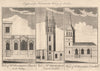 WREN CHURCHES St Mildred Poultry.St Michael, St Peter upon Cornhill. London 1776