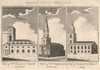 SOUTHWARK CHURCHES St Olave, Tooley St. St George-the-Martyr. Christ Church 1776