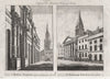 Royal Stables & St Martins-in the-Fields. St. George's, Bloomsbury.HARRISON 1776