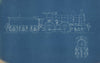 Holden E4 (GER T26) 2-4-0 Locomotive 420. Great Eastern Railway c1891 print