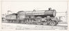 Great Western Railway Churchward 4-6-2 No 3. Great Bear/Viscount Churchill c1950