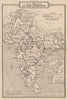 Proposed All India Federation. Government of India Act 1935 1933 old map