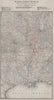 Illinois Central Yazoo-Mississipi Valley Indianapolis Southern Railroad 1907 map