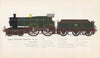 Great Western Railway locomotive #3440 City of Truro. Swindon 1903 Dean 1958