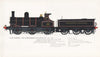 Lancashire & Yorkshire Railway locomotive #957 Wright 1887 Beyer Peacock 1967