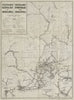 South Africa Standard Railway map. Suid-Afrika Standaard Spoorwegkaart 1946