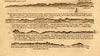 France Var Provence coast profile Marseille - Cape Toulon. MOUNT & PAGE 1747 map