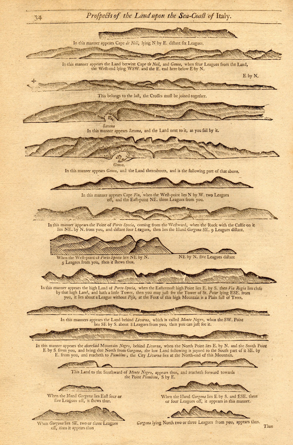  1747 old antique vintage map plan chart