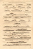 Sicily Tunisia coast profile Zembra Marettimo Mazara. MOUNT & PAGE 1747 map