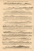 1747 old antique vintage map plan chart