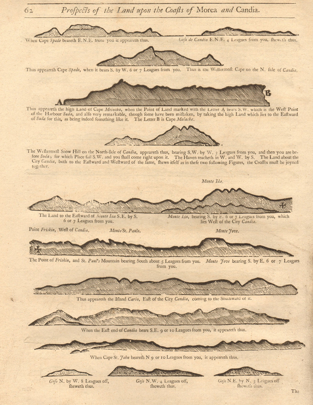  1747 old antique vintage map plan chart