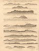 1747 old antique vintage map plan chart