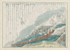 Rivers and mountains. Physical geography. World. GEORGE AIKMAN 1856 old map