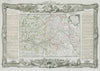 Orléanois, Touraine, Maine, Anjou & Saumurois. Loire. DESNOS/DE LA TOUR 1771 map