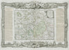 Poitou, Berri, Bourbonnois & Nivernois. Pays / Loire. DESNOS/DE LA TOUR 1771 map