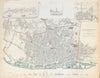 LIVERPOOL. Antique town city map.Inset view & plan in 1729. Buildings.SDUK c1844