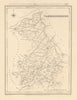 Antique county map of CAMBRIDGESHIRE by Walker & Creighton for Lewis c1840