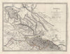 INDIA XI. PAKISTAN. Punjab Lahore Garhwal Sirhind China Kashmir. SDUK 1846 map
