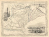 CABOOL PUNJAB & BELOOCHISTAN. Pakistan Afghanistan Kabul. RAPKIN/TALLIS 1851 map