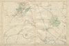 HARROW WEMBLEY BRENT Sudbury Greenford Northolt Kenton Alperton BACON 1900 map