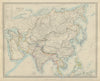 ASIA shows Sultanate of Sulu in North Borneo, Mindanao & Palawan. SDUK 1874 map