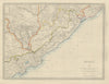 INDIA Circars Hyderabad Orissa Odisha Andhra Pradesh Chhattisgarh. SDUK 1874 map