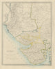 NW BRITISH INDIA. Sindh Gujarat. Marwar Cutch Jaisalmer Pakistan. SDUK 1874 map