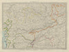 INDIA Madhya Pradesh Gujarat Malwa Khandeish Goondwana Bhopal SDUK 1874 map