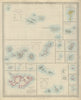 ATLANTIC ISLANDS Azores Cape Verde Madeira Canary Bermuda Falkland SDUK 1874 map