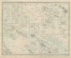 PACIFIC ISLANDS. Polynesia Hawaii Samoa Fiji Tonga Tahiti Cook. SDUK 1874 map
