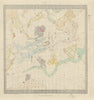 ASTRONOMY CELESTIAL Star map chart signs 3 Autumn Equinox. SDUK 1874 old