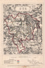Eye, Suffolk. JAMES. PARLIAMENTARY BOUNDARY COMMISSION 1868 old antique map