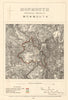 Monmouth Contributory Borough. JAMES. PARLIAMENTARY BOUNDARY COMMISSION 1868 map