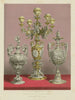 INTERNATIONAL EXHIBITION. Group of silver vases. Hunt & Roskell, London 1862