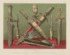 INTERNATIONAL EXHIBITION. Cutlery Mappin Moseley Rodgers Wotenholm 1862 print