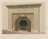INTERNATIONAL EXHIBITION. Chimney piece. Maw & Co Broseley, Shropshire 1862