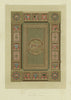 INTERNATIONAL EXHIBITION. A book cover - Habenicht, Vienna 1862 old print