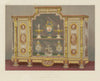 INTERNATIONAL EXHIBITION. A cabinet - Messrs Gillow & Co London 1862 old print