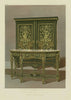 INTERNATIONAL EXHIBITION. Buhl cabinet & table. Toms & Luscombe, London 1862