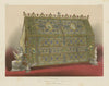 INTERNATIONAL EXHIBITION. An enamelled shrine - F J Rudolphi, Paris 1862 print